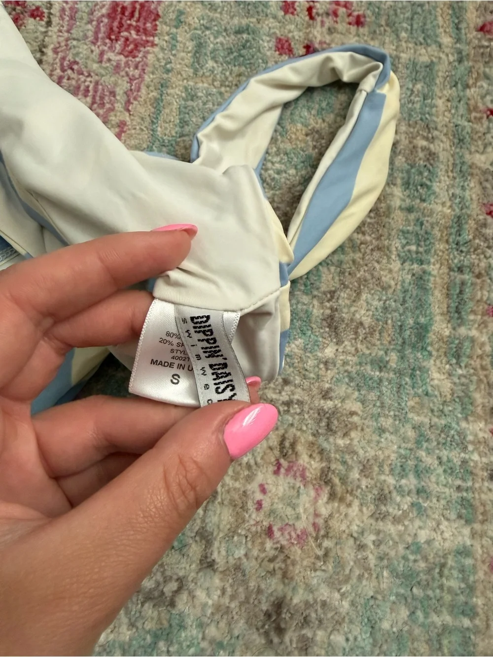 Dippin’ Daisy’s Sky Stripe Bikini